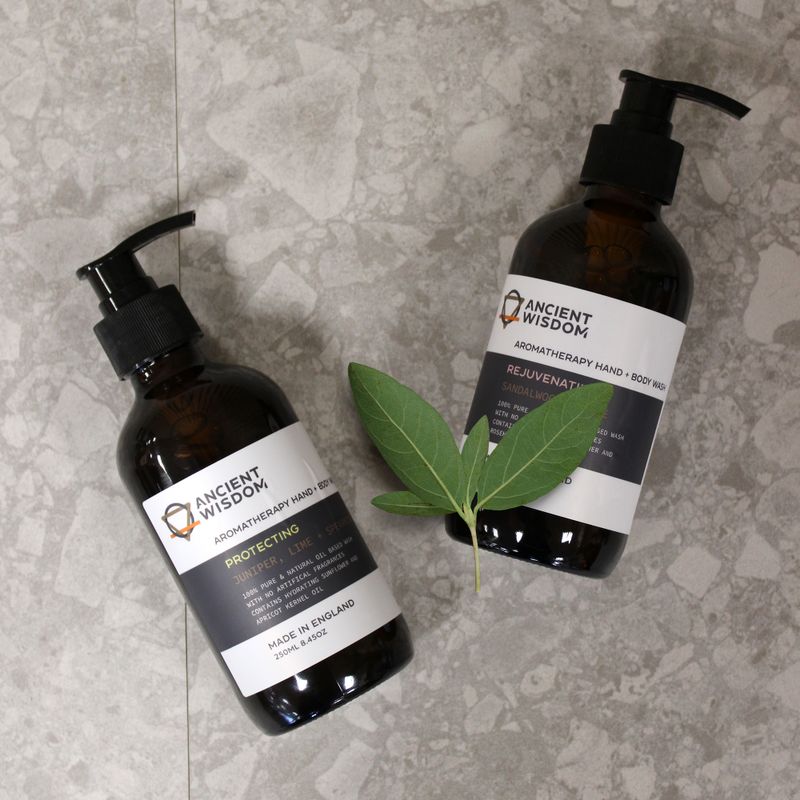 Nettoyant Mains & Corps au genévrier, au citron vert et menthe verte 250 ml