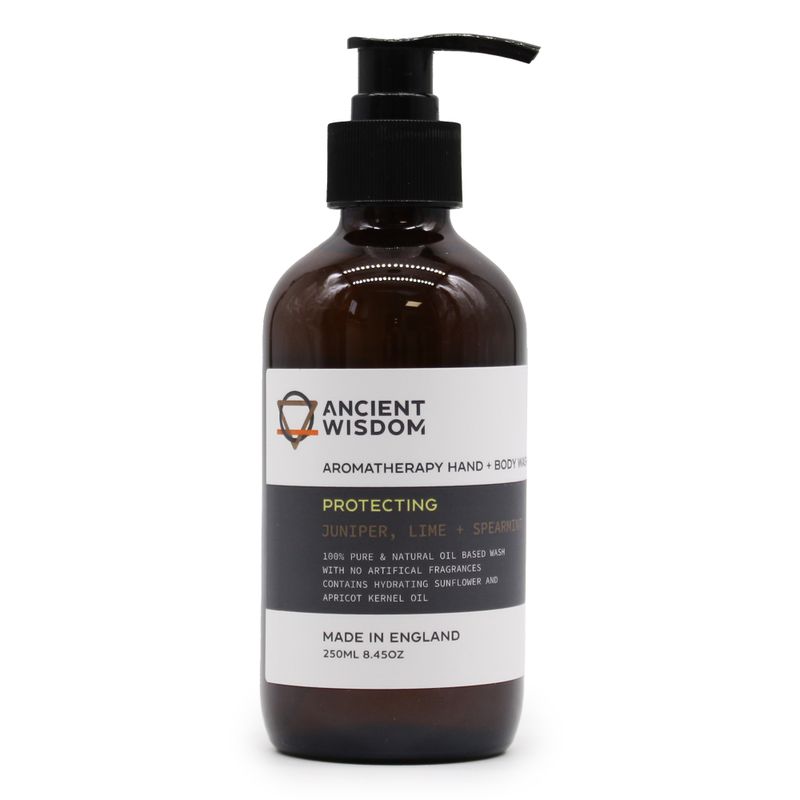 Nettoyant Mains & Corps au genévrier, au citron vert et menthe verte 250 ml