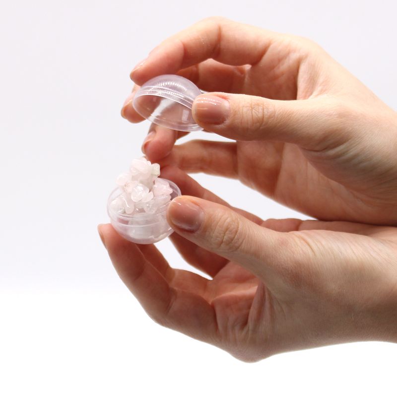 Bombe de Bain avec Bracelet en Gemme - Quatrz Rose