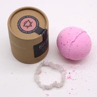 Bombe de Bain avec Bracelet en Gemme - Quatrz Rose