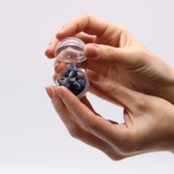Bombe de Bain avec Bracelet en Gemme - Sodalite
