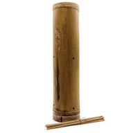 Présentoir Tube Bambou 8 Piquets - 68x15cm
