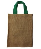 Sac à Main en Jute - 5 Motifs Mystiques Assortis