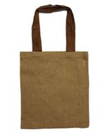 Grand Sac à Main en Jute -5 Poignées de Couleurs Assorties