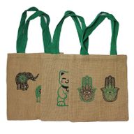 Grand Sac à Main en Jute - 2 Modèles Assortis