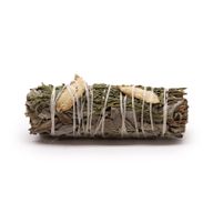Batonnets de Sauge avec Emballage Kraft - Sauge Blanche, Gingembre et Cèdre