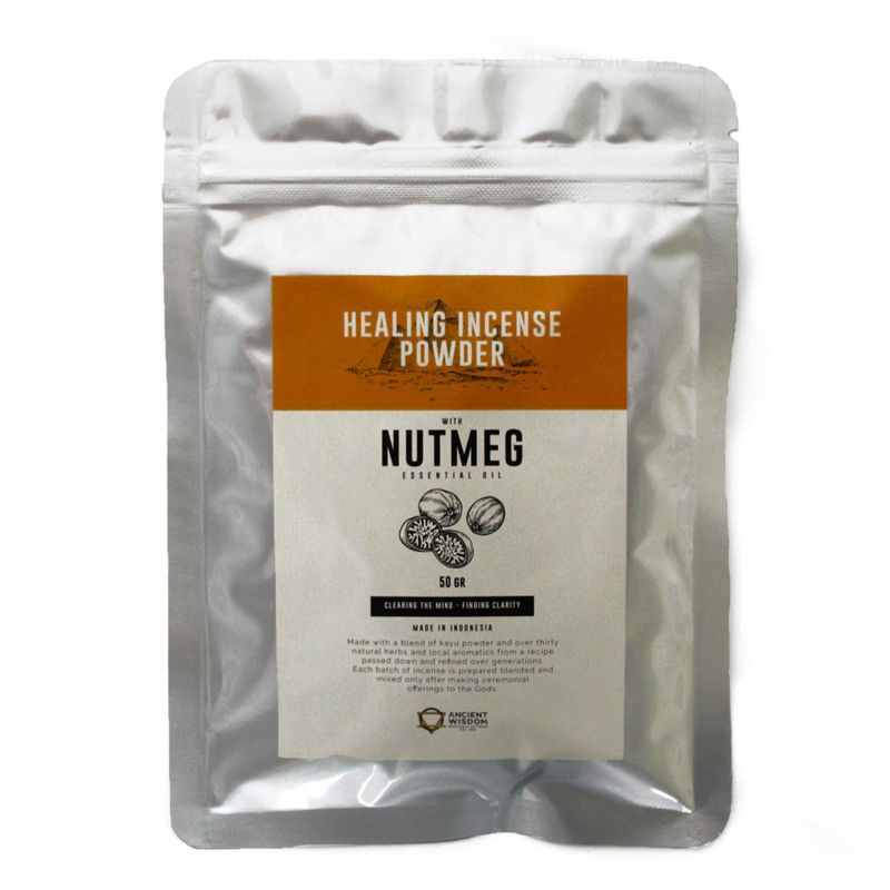 Poudre d'Encens de Guérison - Noix de Muscade 50 g