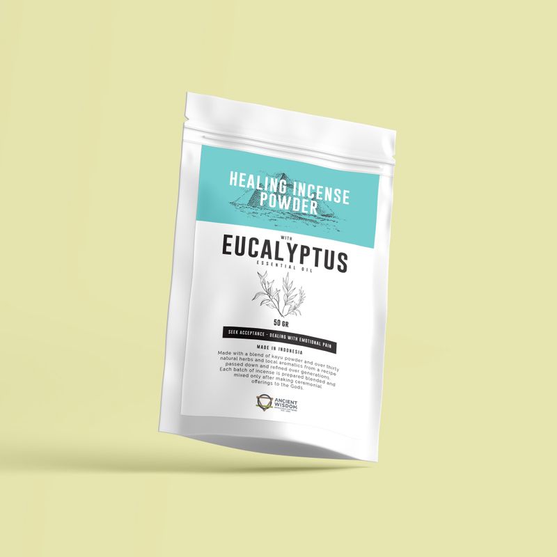 Poudre d'Encens de Guérison - Eucalyptus 50 g