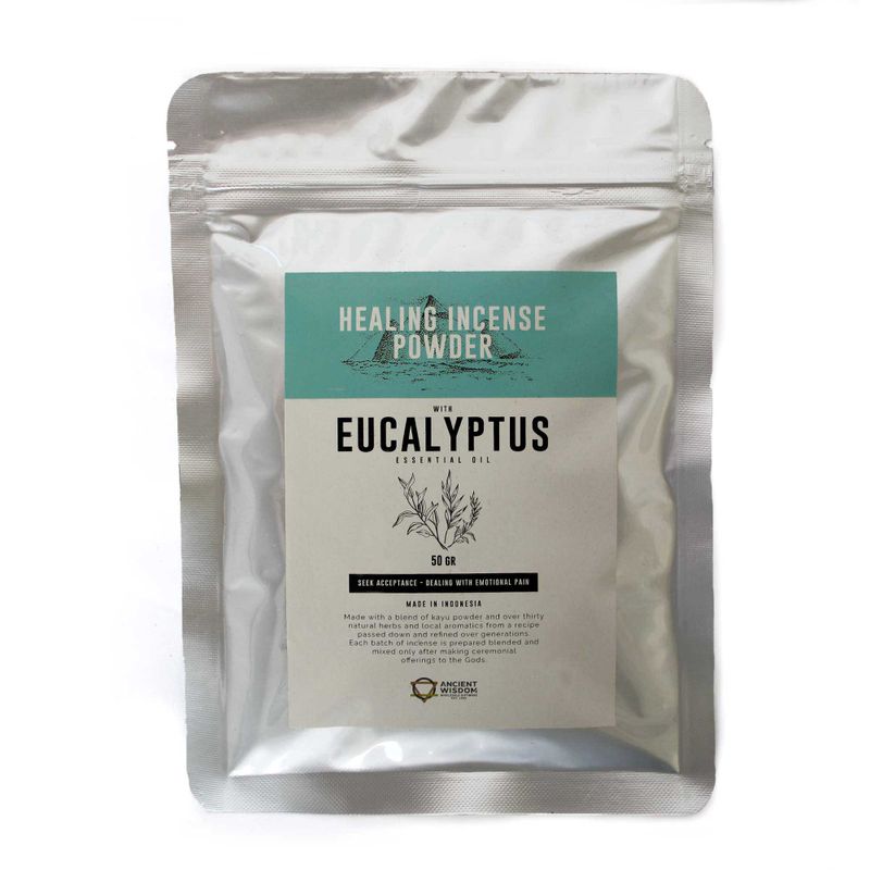 Poudre d'Encens de Guérison - Eucalyptus 50 g