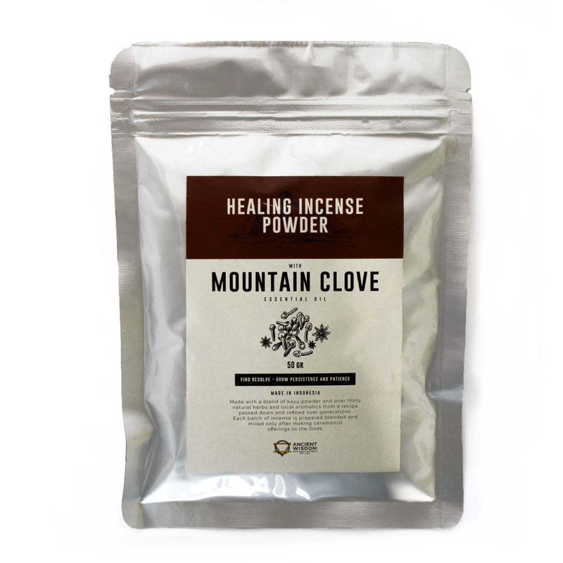 Poudre d'Encens de Guérison - Clou de Girofle de Montagne 50 g