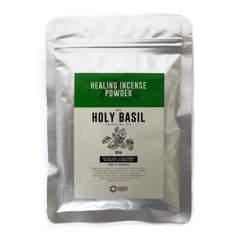 Poudre d'Encens de Guérison - Basilic Sacré 50 g