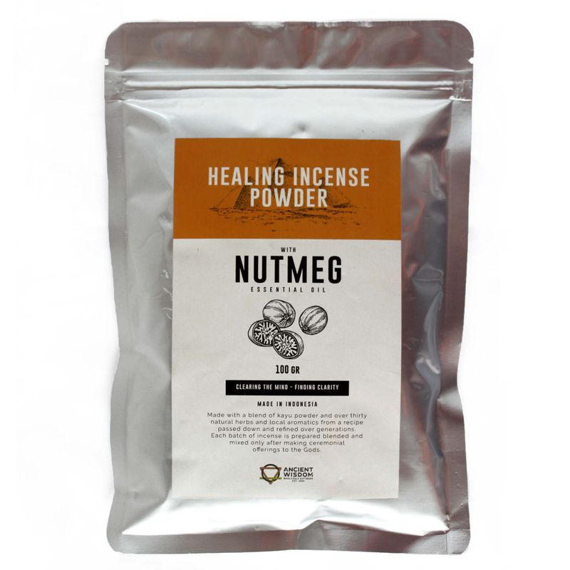 Poudre d'Encens de Guérison - Noix de Muscade 100 g