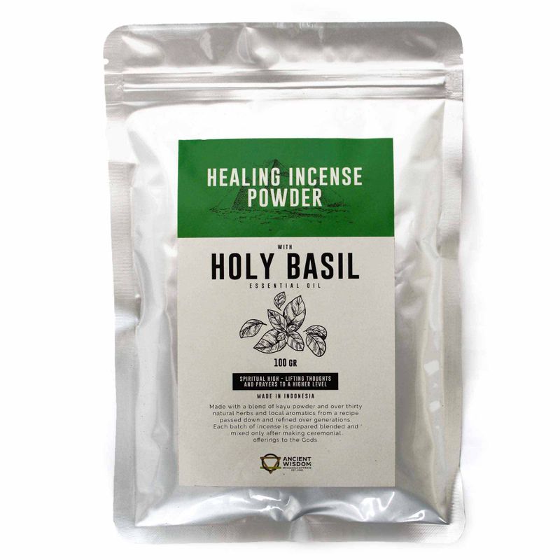 Poudre d'Encens de Guérison - Basilic Sacré 100 g