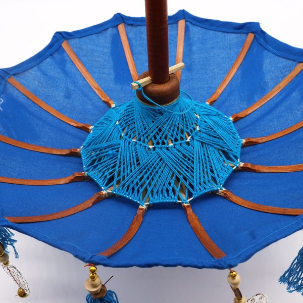 Parasol Bali Home Decor - Coton - Bleu - 40cm