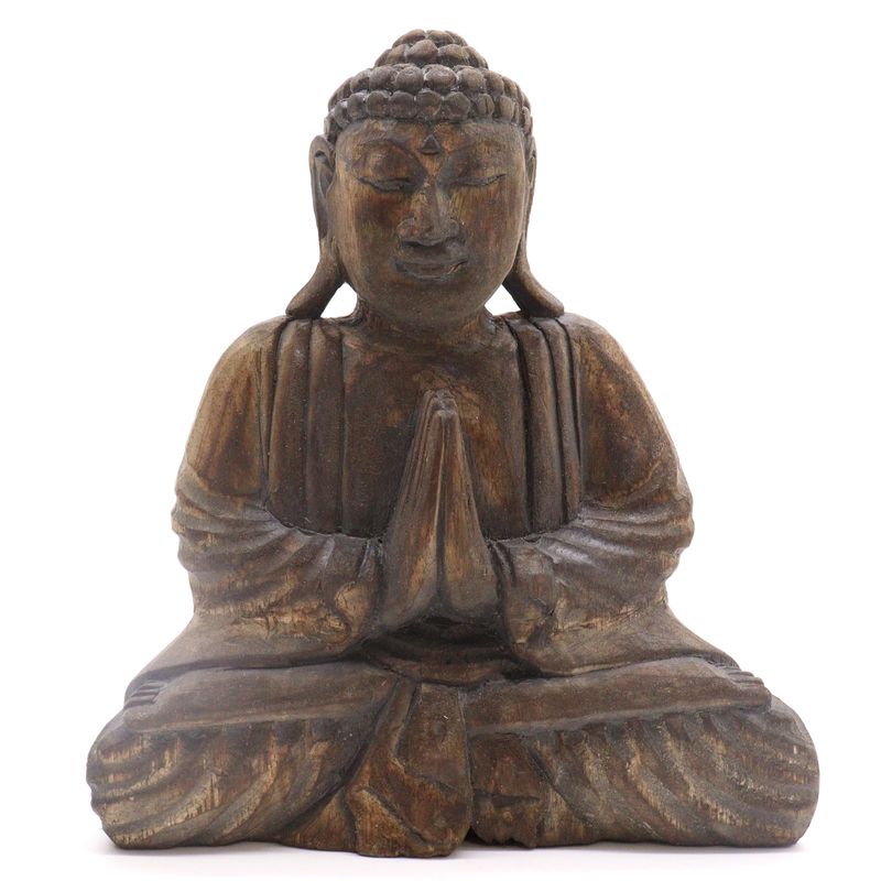 Ensemble Bouddha Feng Shui - Om - Gris & Noir
