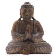 Ensemble Bouddha Feng Shui - Om - Gris & Noir