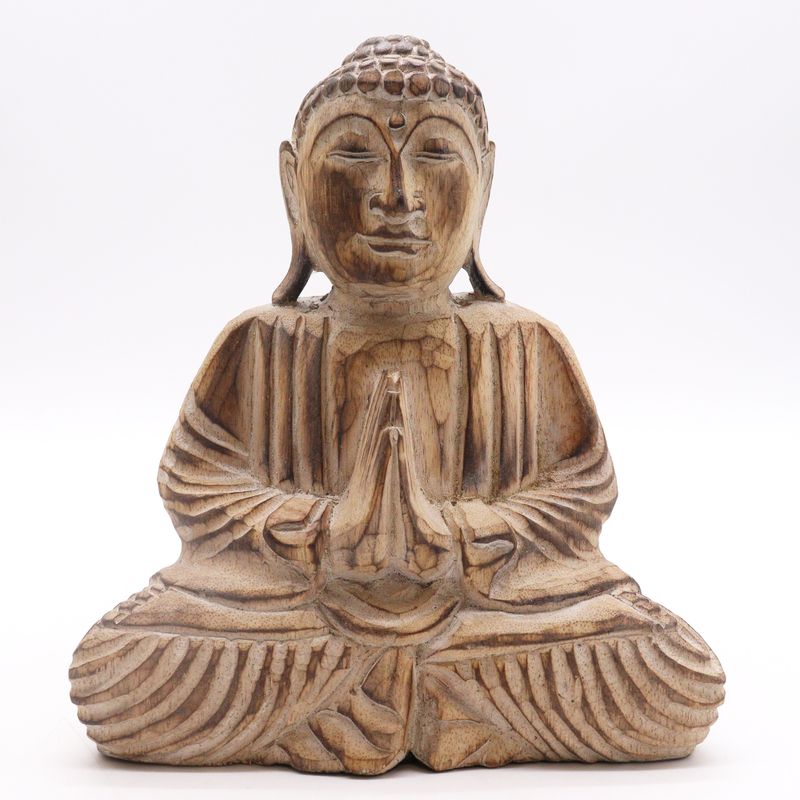 Ensemble Bouddha Feng Shui - Mandala Classique - Naturel