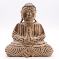 Ensemble Bouddha Feng Shui - Mandala Classique - Naturel