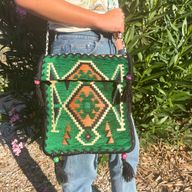 Sac Kilim - Vert