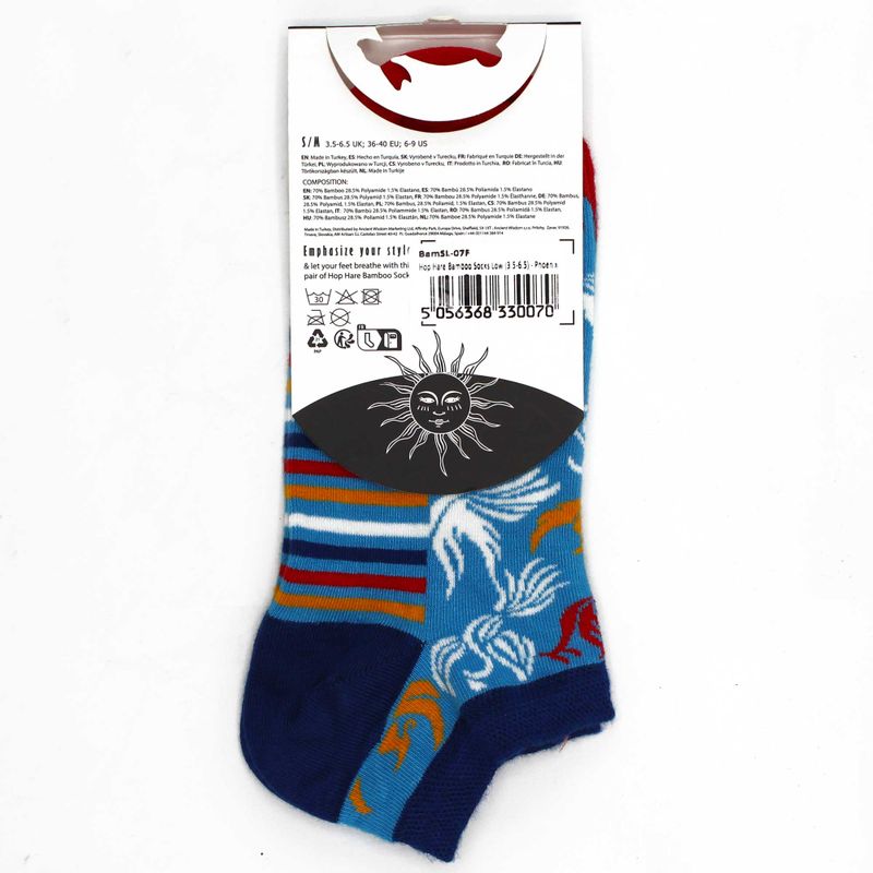 S/M Chaussettes Basses en Bambou Hop Hare (36-40) - Phoenix