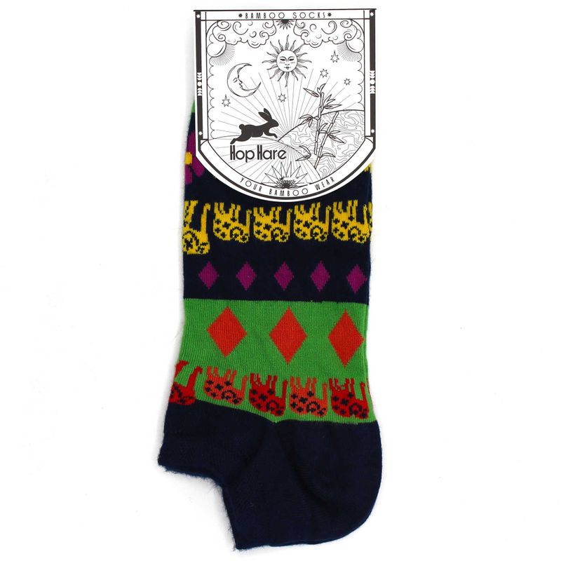 S/M Chaussettes Basses en Bambou Hop Hare (36-40) - Éléphants Chanceux