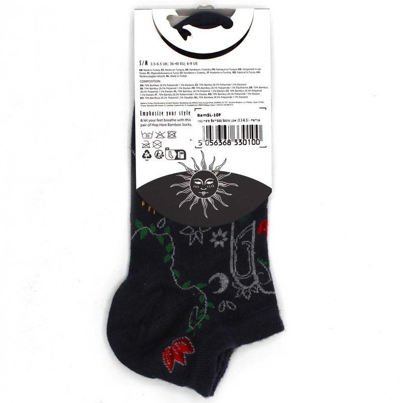 S/M Chaussettes Basses en Bambou Hop Hare (36-40) - Hamsa