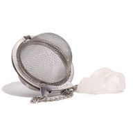 Filtre Infuseur à Thé avec Gemme - Quartz de Roche