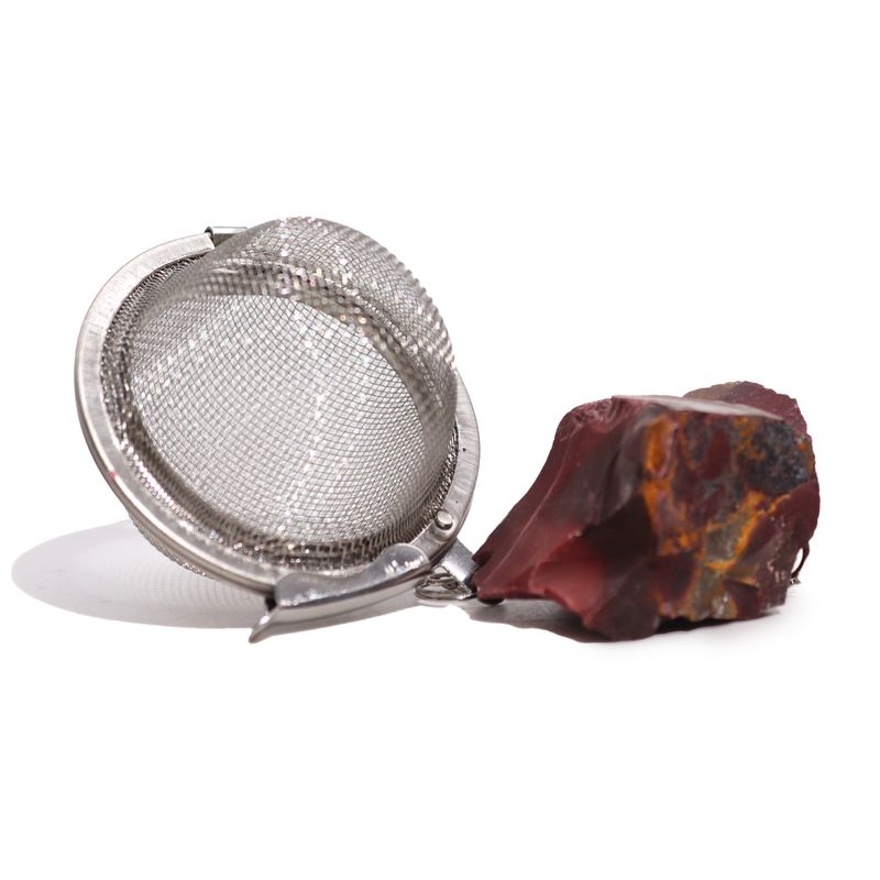 Filtre Infuseur à Thé avec Gemme - Mookaite