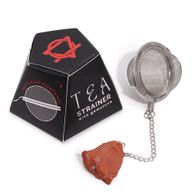 Filtre Infuseur à Thé avec Gemme - Jaspe Rouge