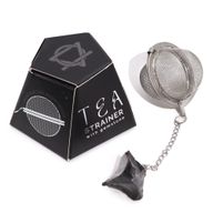 Filtre Infuseur à Thé avec Gemme - Obsidienne Noire