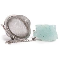 Filtre Infuseur à Thé avec Gemme - Pierre Aigue-Marine