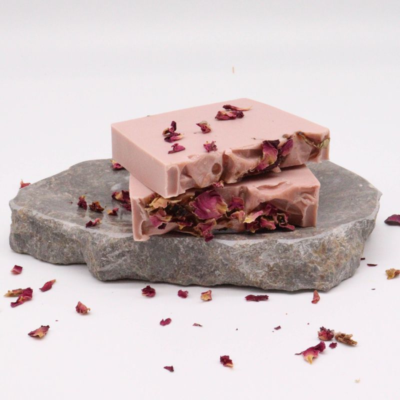 Savon Artisanal - Rose & Vanille