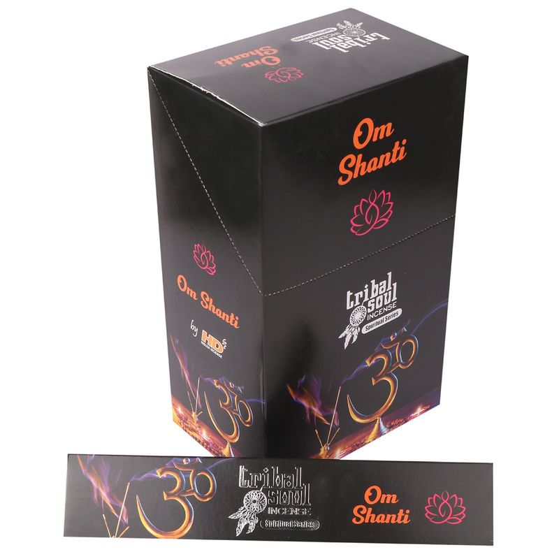 Bâtons d'Encens Spirituels Tribal Soul et Support en Céramique - Ohm Shanti