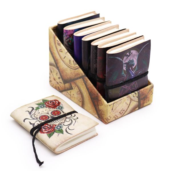 Carnets gothiques assortis 7x10cm (pack présentation)