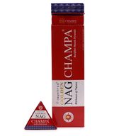 Cône d'Encens à flux inversé - Champa 42g Jumbo Golden Nag