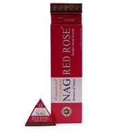 Cône d'Encens à flux inversé - Rose Rouge 42g Jumbo Golden Nag