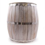 Table Tonneau de Bière - Blanchi