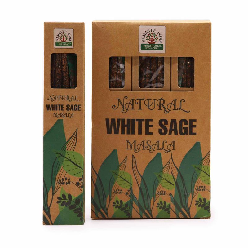 Encens Botanique Naturel Masala - Sauge Blanche