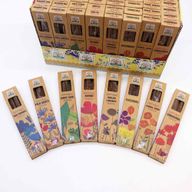 Encens Botanique Naturel Masala Présentoir Starter (8 Parfums X 6 )