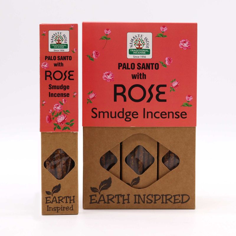 Encens de Fumigation Inspiré de la Terre - Rose