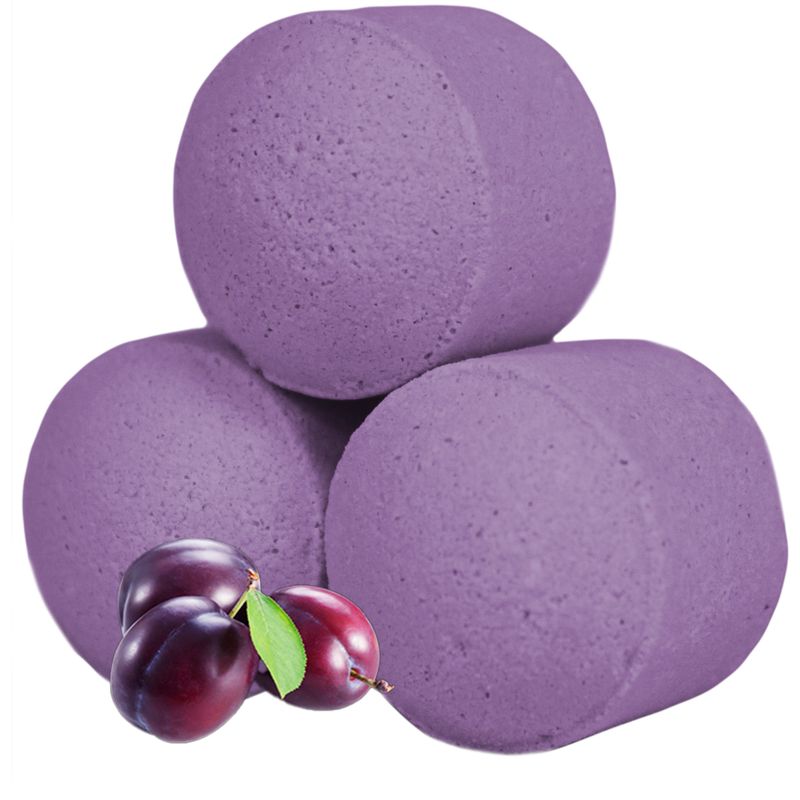 Minis boules de bain - Prune au Sucre Givré