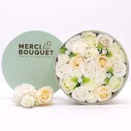 Boîte Ronde - Mariages - Blanc & Ivoire