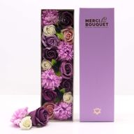 Boîte Longue - Lavande Rose & Œillet