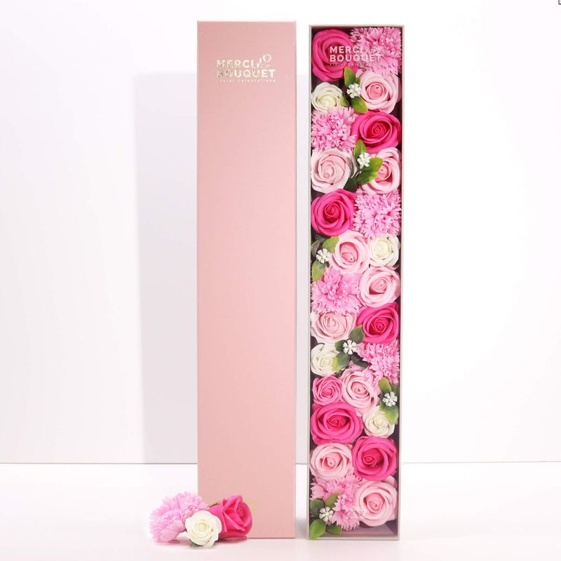 Boîte Extra Longue - Naissance - Roses
