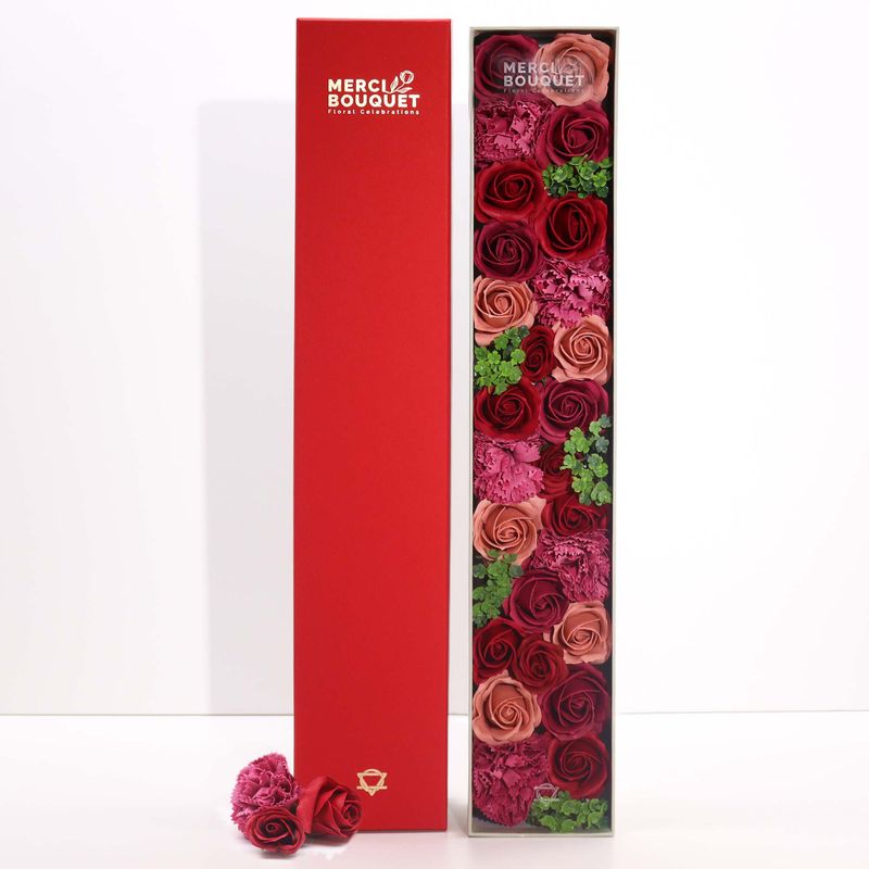 Boîte Extra Longue - Roses Vintages