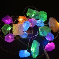Lumières d’enchantement de pierres précieuses - Roches mélangées