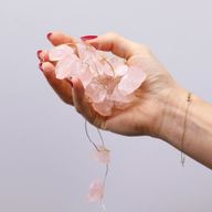 Lumières d’enchantement de pierres précieuses - Quartz rose