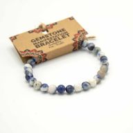 Bracelet de Manifestation en Gemmes - Sodalite - Vérité
