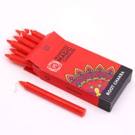 Bougies Magiques Ésotériques (pack de 12) - Rouge - Chakra Racine