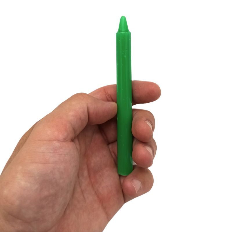 Bougies Magiques Ésotériques (pack de 12) - Vert - Chakra Coeur